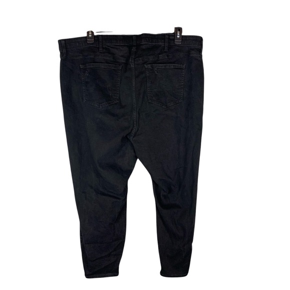 Torrid Black Distressed Sky High Skinny Jeans size 26 Short - Picture 5 of 9